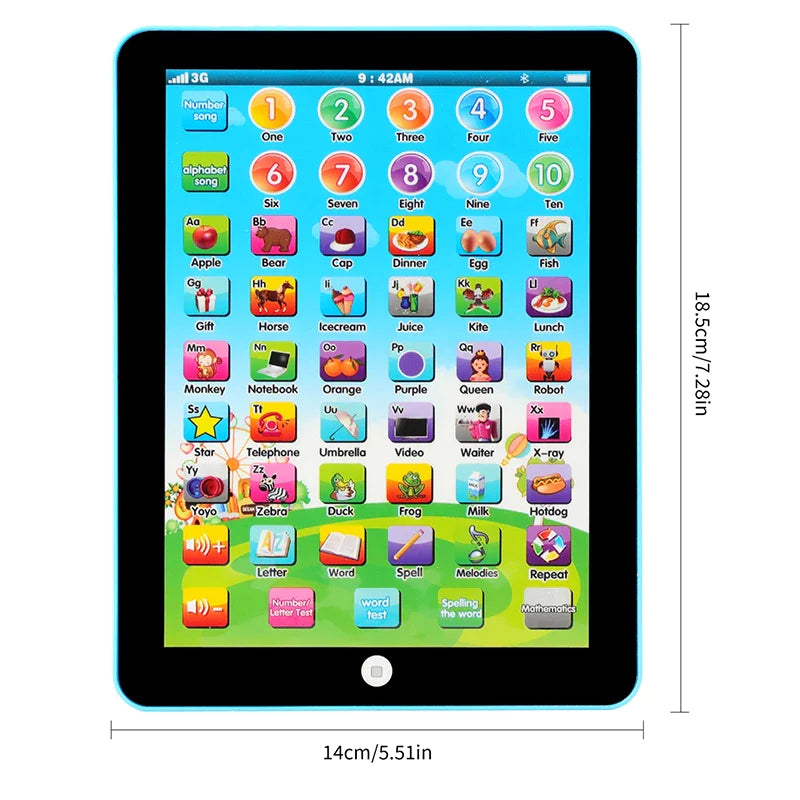  NEW Educational Learning Tablet for Kids Toddlers Ages, 2 , 3 ,4 ,5 ,6 ,7 Years Old